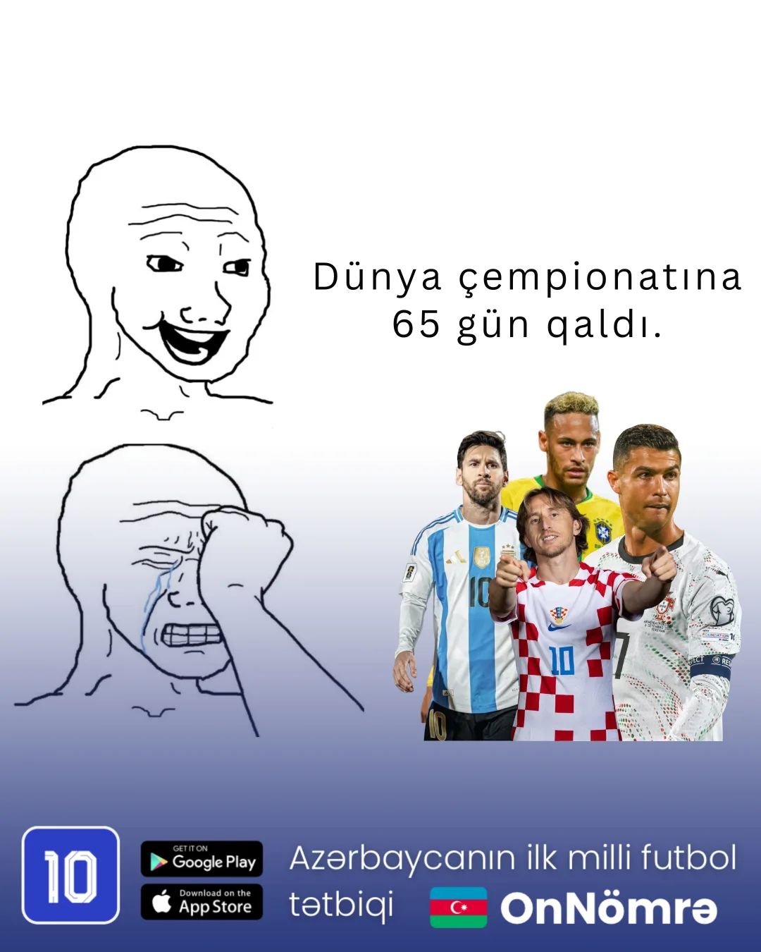 Onların son dünya çempionatına 65 gün qaldı🚬

- Sponsor : @onnomre.az